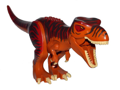 Lego Dinosaur Tyrannosaurus rex with Dark Red Back