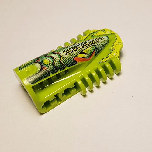Lego Technic Block 3 x 5 x 1 2/3 with RoboRider Swamp Print
