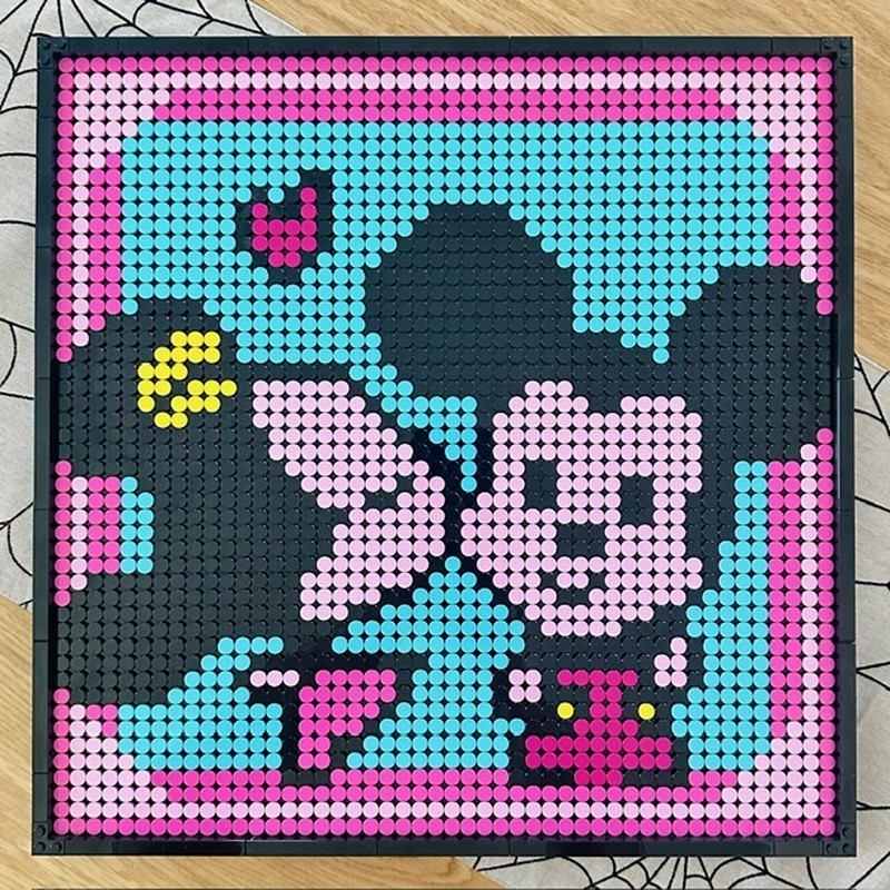 Lego Mickey and Minnie in Love