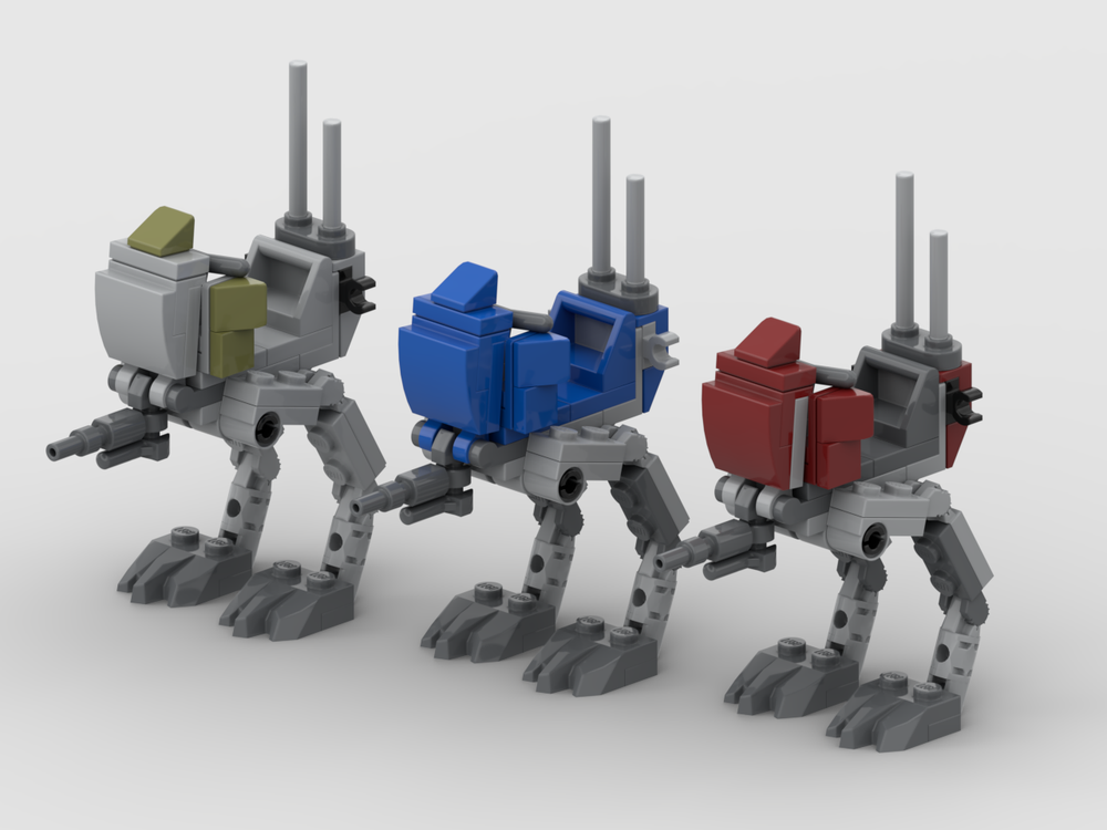 Lego AT-RT (Minifig Scale & Realistic) 501st / Kashyyyk / Republic