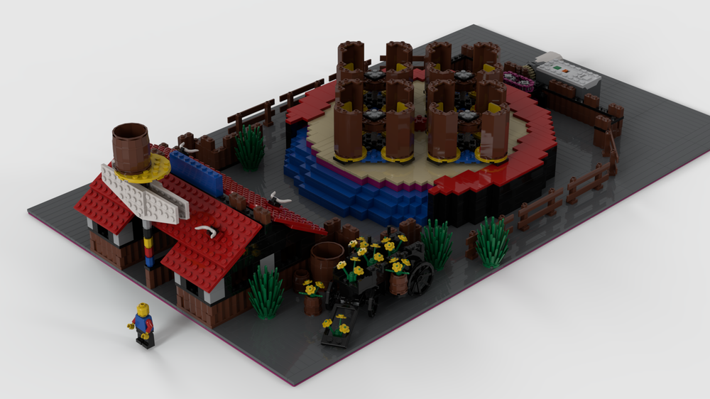 Lego LEGOLAND Game Spinning Barrels Ride
