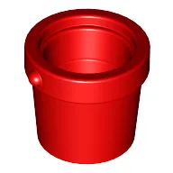 Bucket 1 x 1 x 1 / Red