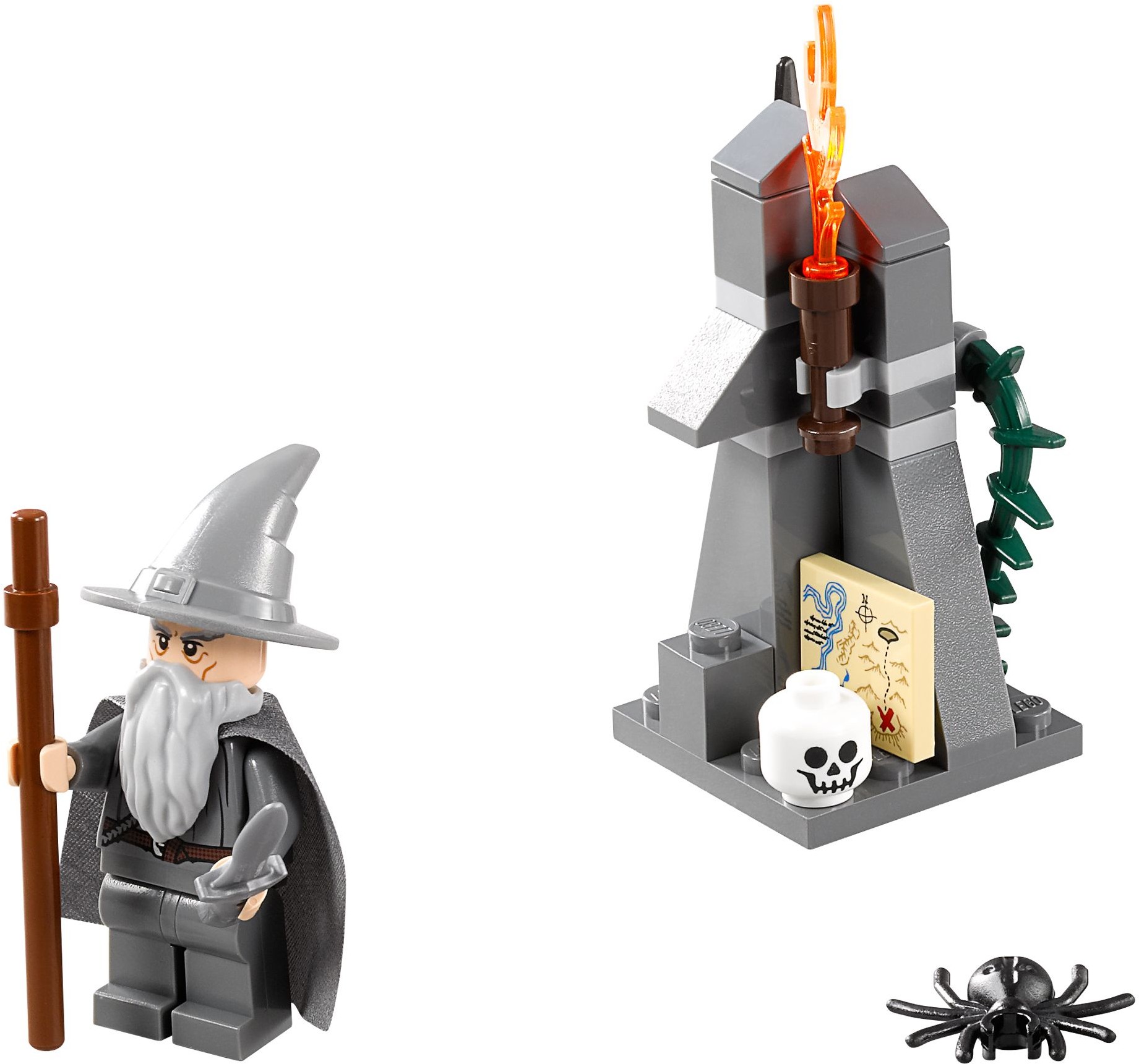 Lego Gandalf at Dol Guldur