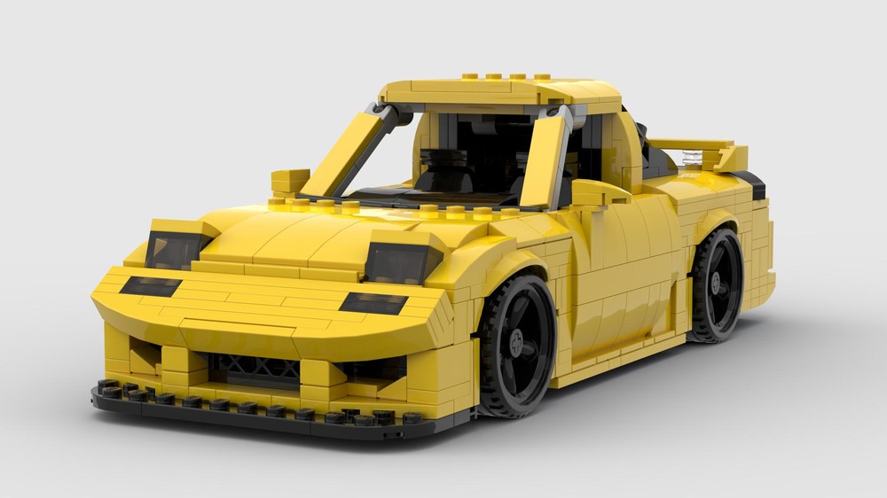 Lego Mazda RX-7 1:18 scale