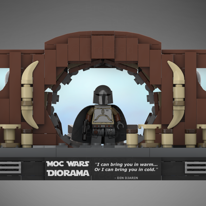 Lego Hey Mando! (Diorama Collection - Mando Season 1)