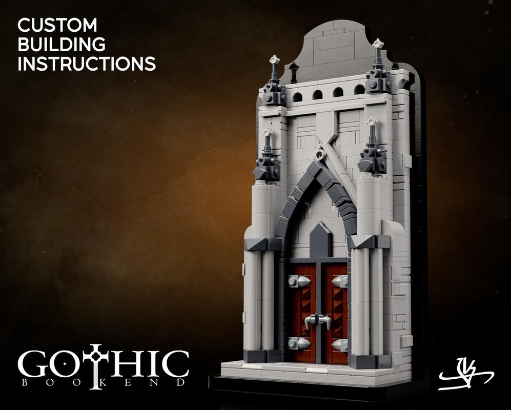 Lego Gothic Bookend