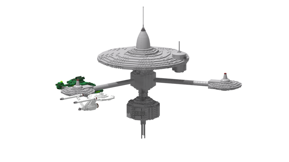 Lego K-Class Space Station K-7, Smooth Edition