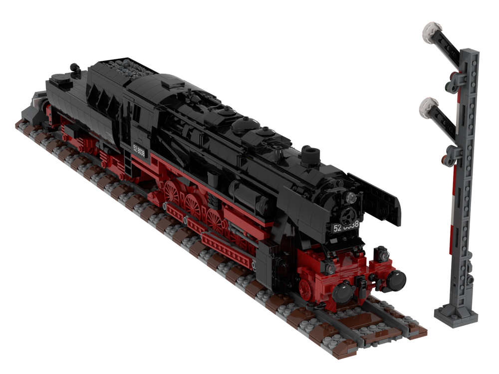 Lego German Class 52.80 Steam Locomotive
