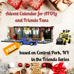 Advent Calendar for Adults (AFOL) based on Friends Series Central Perk