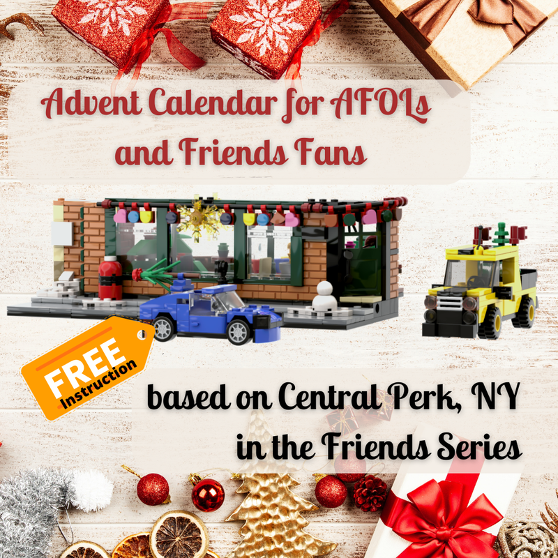 Lego Advent Calendar for Adults (AFOL) based on Friends Series Central Perk