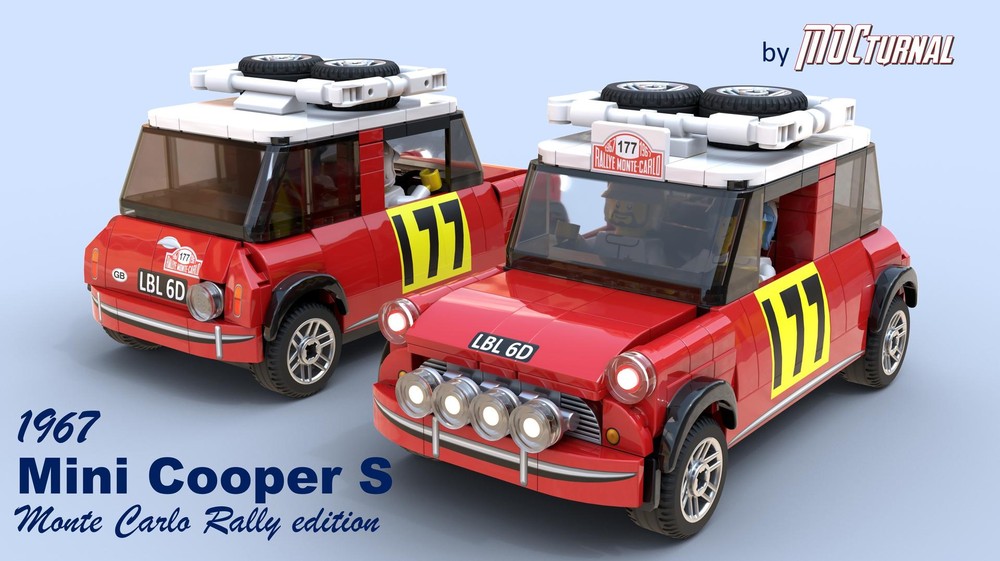 Lego MOCturnal 67' MINI Cooper S (Monte Carlo Rally Edition)