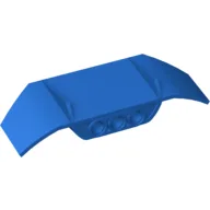 Technic Car Spoiler 3 x 8 [Three Holes] / Blue