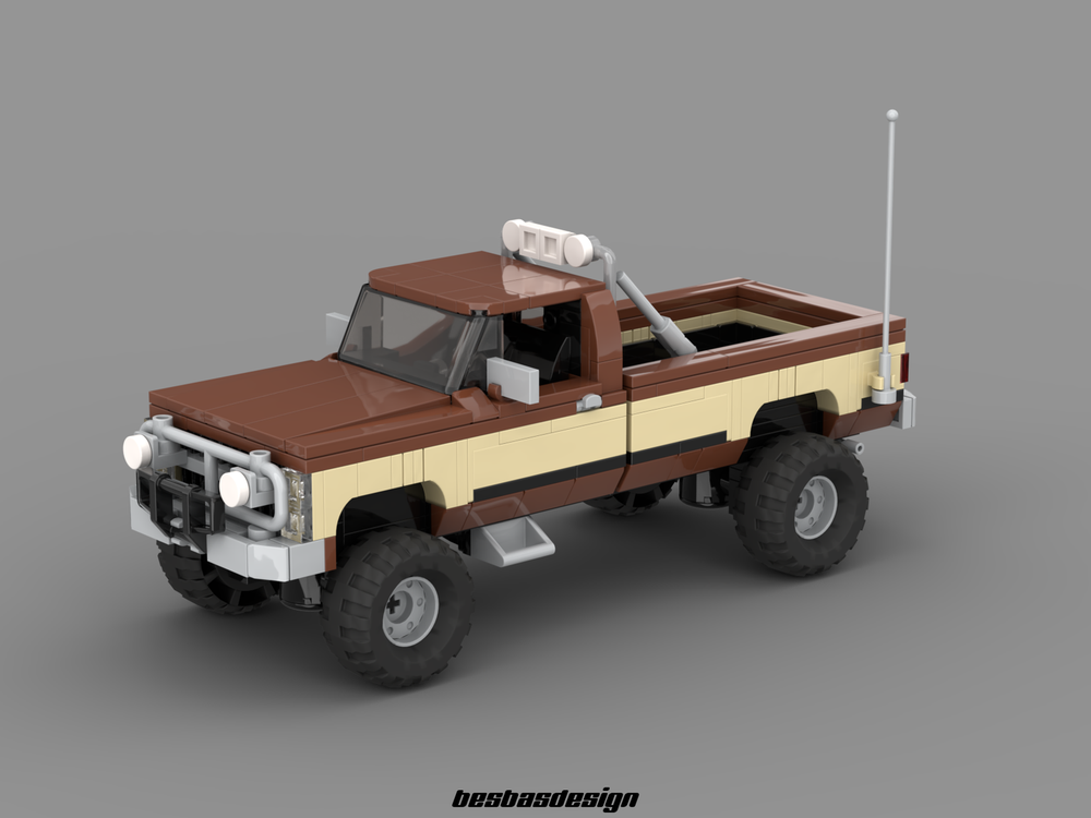 Lego 1982 GMC K-2500 Sierra Grande Wideside from " The Fall Guy "