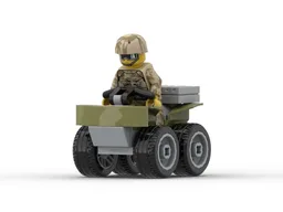 British Army Quad Bike