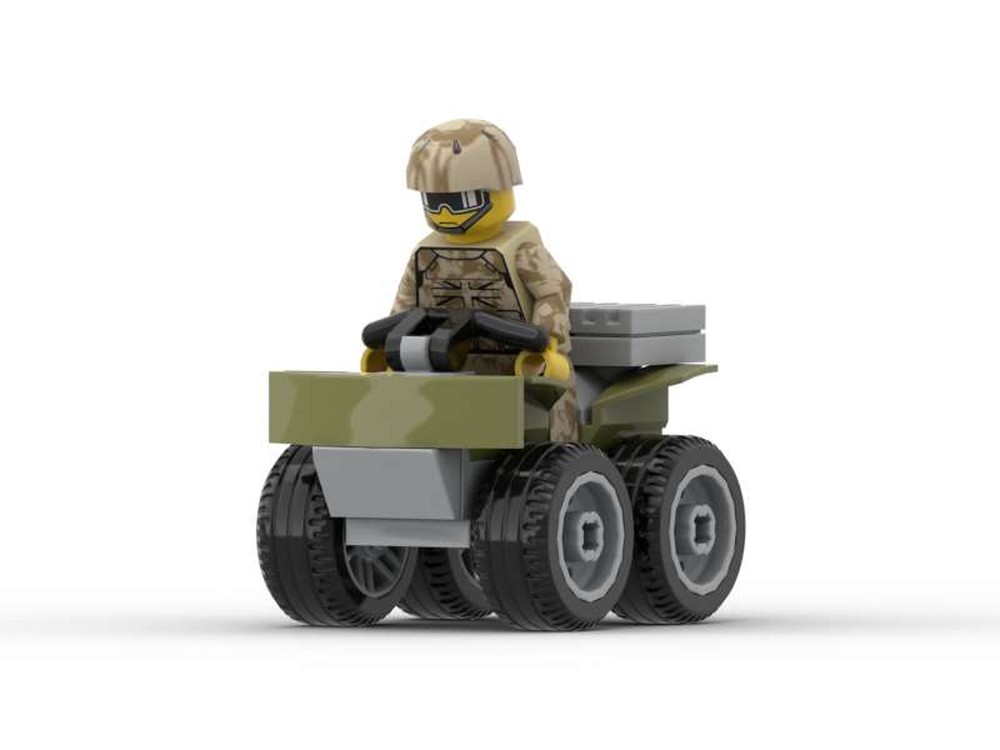 Lego British Army Quad Bike