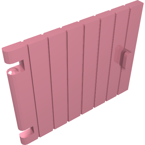 Lego Door 1 x 4 x 3 / Pink