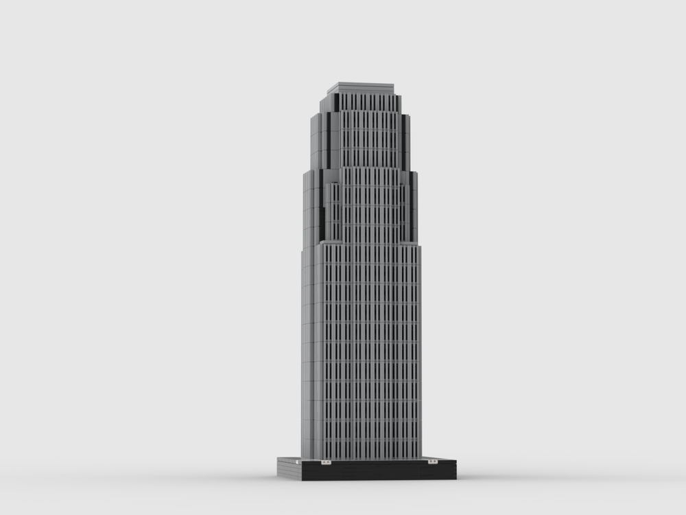 Lego 181 West Madison Street at 1/650th Scale