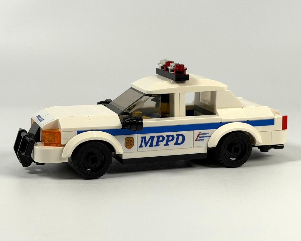 Lego Ford Crown Victoria with NYPD Livery