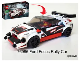 76986 Ford Focus Rally Car