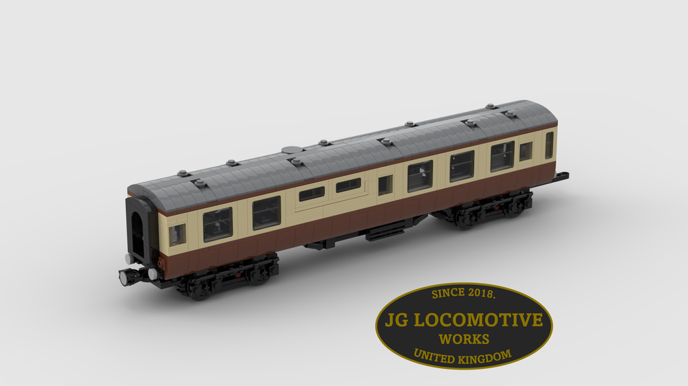 Lego British Rail Mk1 Restaurant Coach (7W)