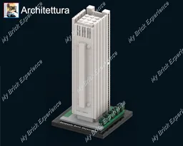 Turin, Italy - Intesa San Paolo Bank Skyscraper (Renzo Piano's Skyscraper)