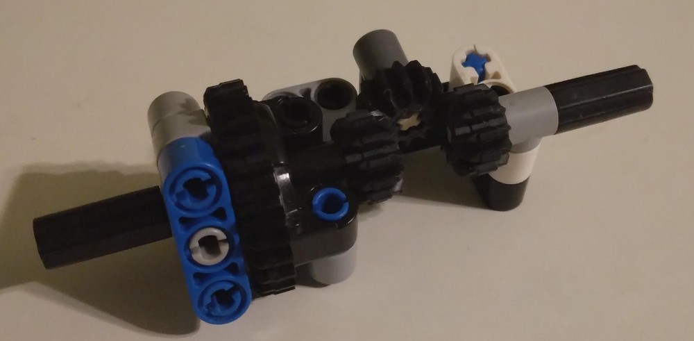 Lego Custom Technic Open Differential v2