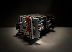 6 cylinder in-line engine