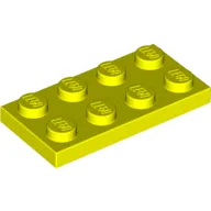 Plate 2 x 4 / Vibrant Yellow