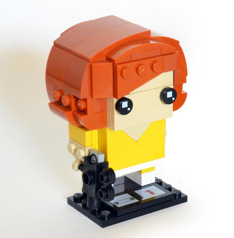 Lego April O'Neil Brickhead