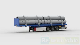 Flat bed trailer