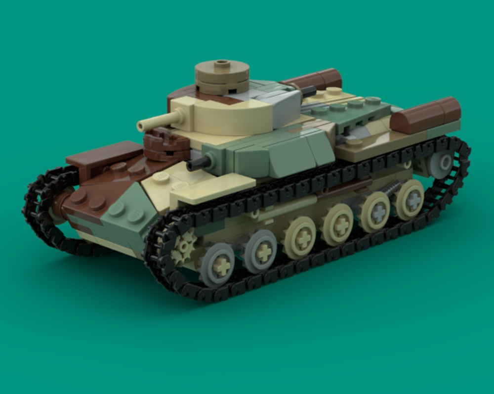 Lego Type 97 Chi-Ha tank