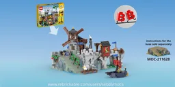 31120: Dockside Delights - Medieval Windmill Tales