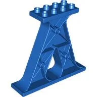 Duplo Support / Column 2 x 8 x 6 / Blue