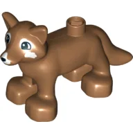 Duplo Animal Dog - Husky / Medium Nougat