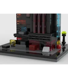 Micro Cyberpunk Building