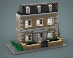 London Town House Facade