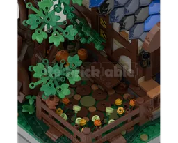 Medieval Castle: House (with Tree)