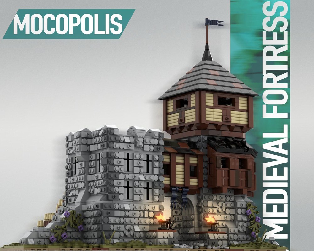 LEGO MOC Medieval Fortress