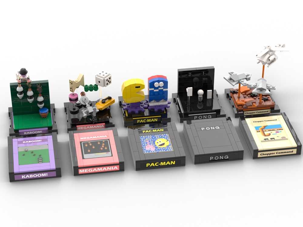 Lego Dioramas for Atari - Pack 1