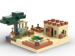Minecraft Desert Village (Block Accurate)