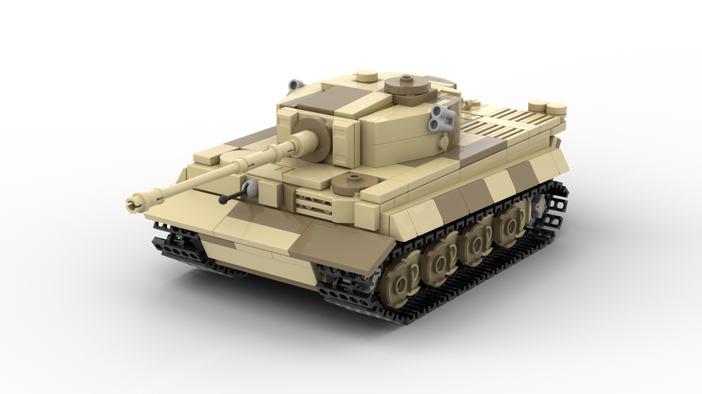 Lego Tiger Tank (Minifig Scale 1:42)