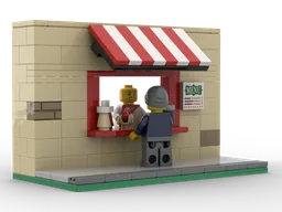 Modular Hot Dog shop