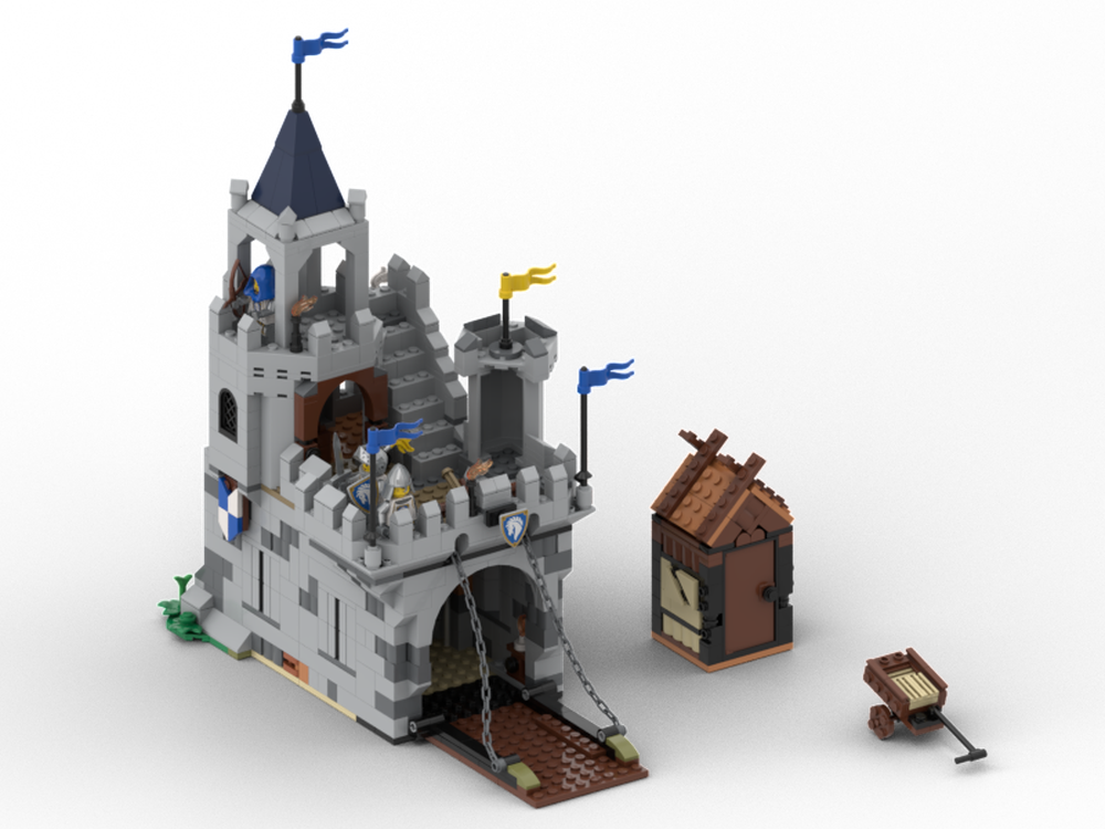 Lego Watchtower of the Horse Knight - Alternate Build 1x31168
