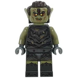 Orc, Olive Green, Yellow Eyes