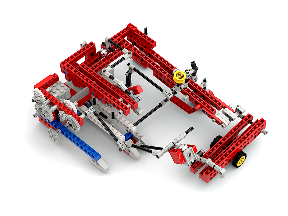 Lego Marble ball Track - Kinetic Sculpture