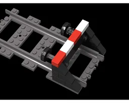 Rail buffer with shock absorber