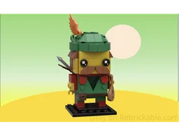 Forestmen bard Brickheadz