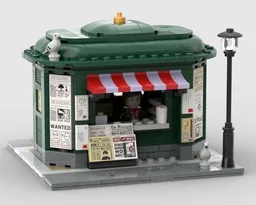 Kiosk corner