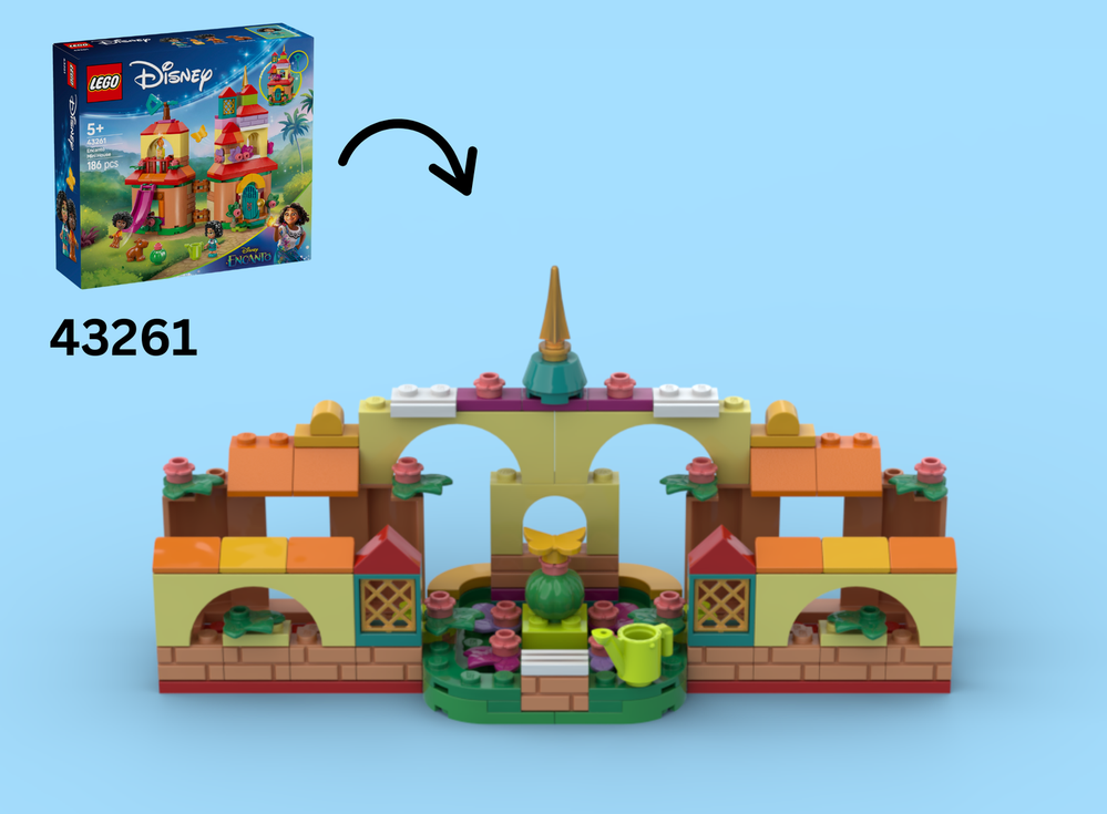 Lego 43261 Palace Garden