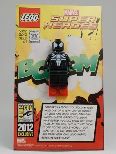 Lego Spider-Man in Black Venom Symbiote Costume